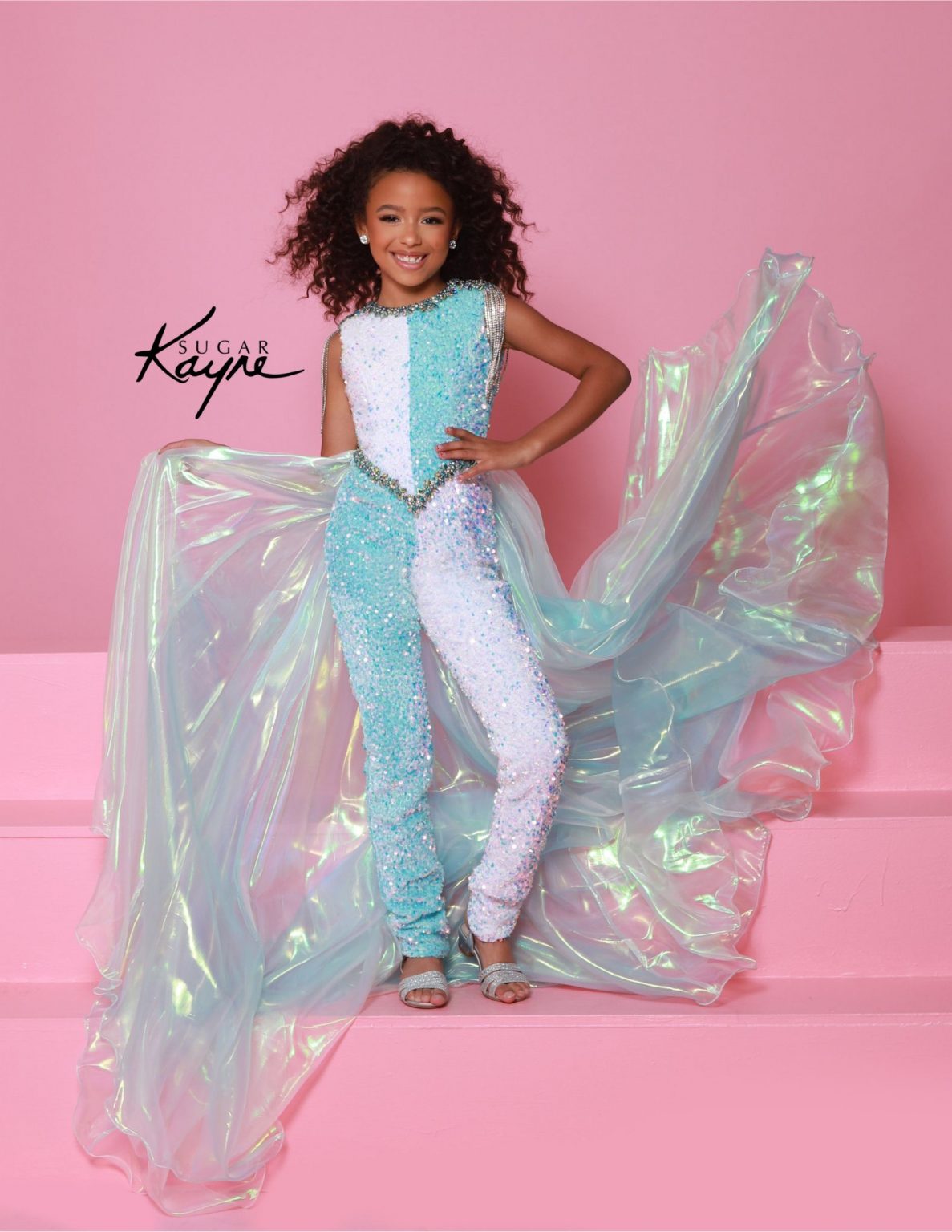パーティードレス Fenton Balloon Multi Tone Dress Johnathan Kayne | C386 - Johnathan Kayne